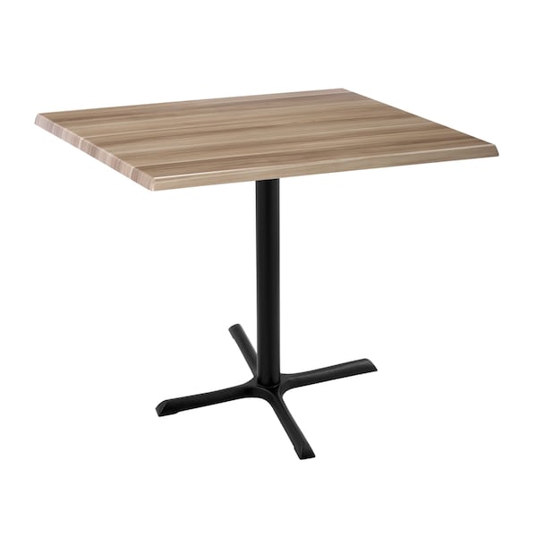 36" Tall In/Outdoor All-Season Table, 36" x 36" Square Natural Top